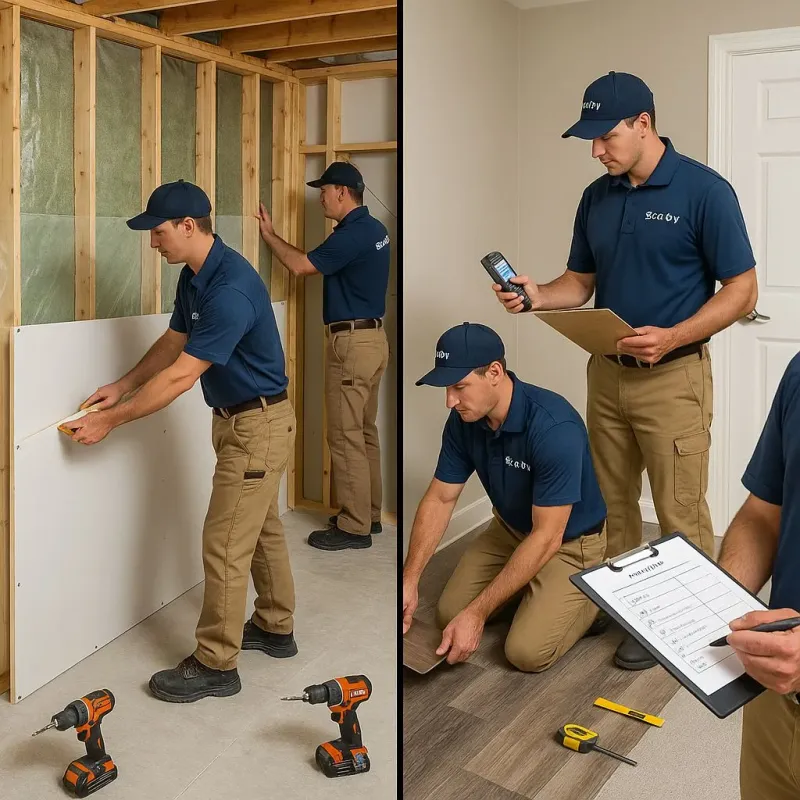 Repairs and Reconstruction process in Wendover, UT